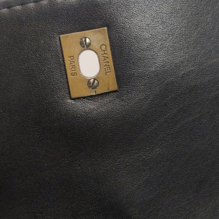 Chanel Wild Stitch Flap Black Leather with Stitching Detail 2000-2002