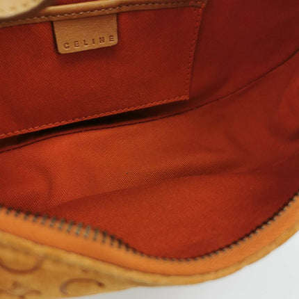 Sold Celine Ava Hobo Pumpkin Caramel Brown Suede Leather Vintage Shoulder Bag