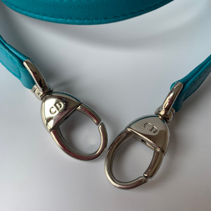Sold Lady Dior Medium Bag Blue Cannage Lambskin Leather