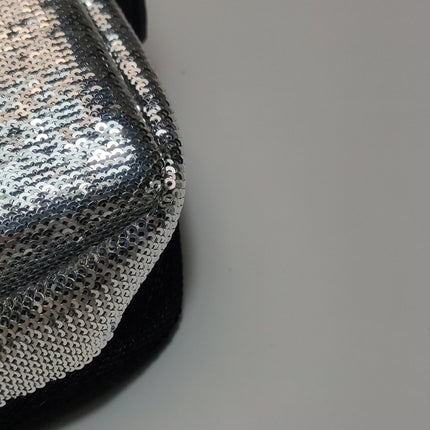 Fendi Baguette Blocks Abstract Pattern Glitter Sequin Shoulder bag