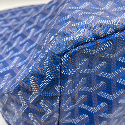 Sold Goyard Saint Louis GM Tote Large Blue 2014