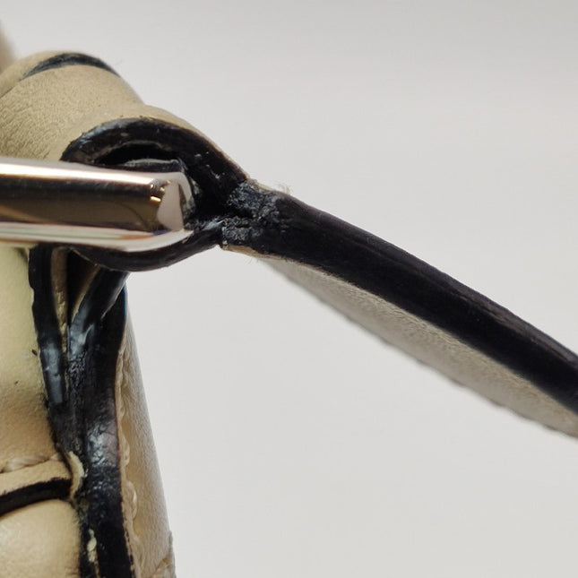 Loewe Puzzle Medium Sand Beige Calfskin Leather Bag