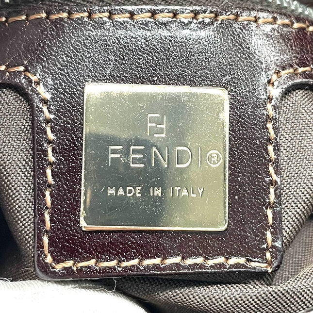 Fendi Baguette Shoulder bag with Glitter Beige Beads