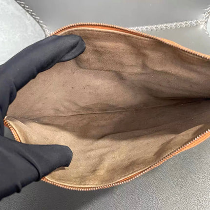 Bottega Veneta Cabat Tote Burnt Metallic Orange Intrecciato Leather 40cm