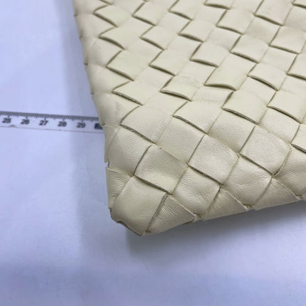 Bottega Veneta Hop Large Leather Pale Cream Yellow Hobo Bag