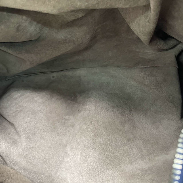 Bottega Veneta Belly Hobo Intrecciato Leather Navy Large 45