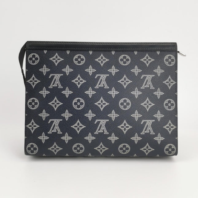 Louis Vuitton x Chapman Brothers Pochette Voyage Medium Lion Navy
