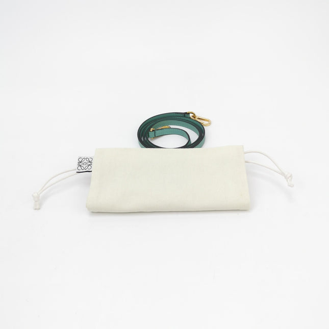 Loewe x Studio Ghibli Collection Susuwatari Mini Puzzle Green Crossbody Bag