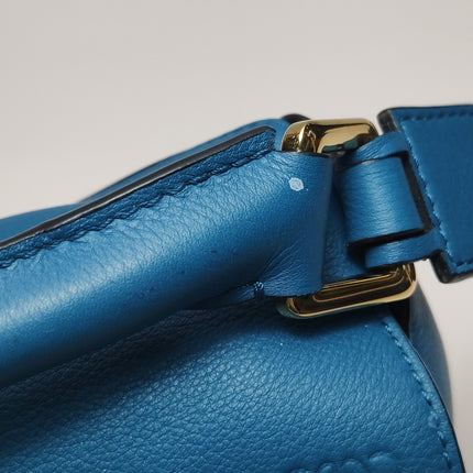 Loewe x Spirited Away Studio Ghibli Collection Puzzle Small Blue Crossbody Bag