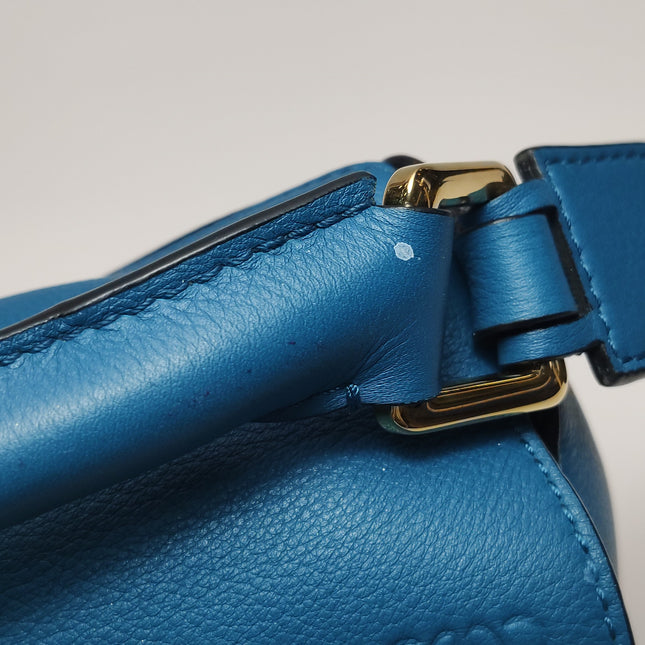 Loewe x Spirited Away Studio Ghibli Collection Puzzle Small Blue Crossbody Bag