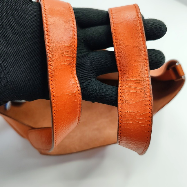 Hermes Picotin 22 Orange Clemence Taurillon Leather 2009