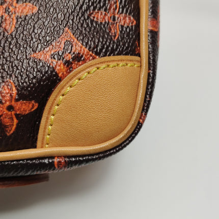 Louis Vuitton x Grace Coddington Catogram Brown Camera Bags