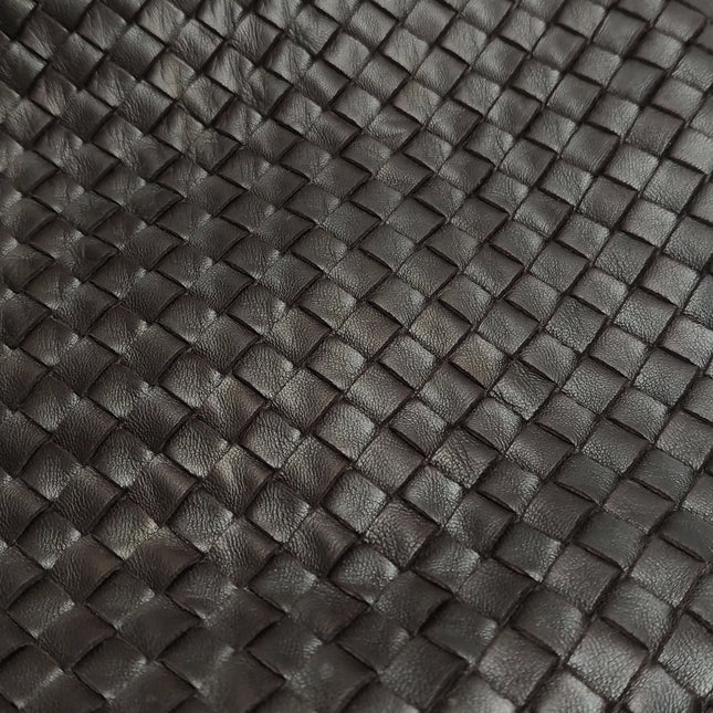 Bottega Veneta Garda Dark Brown Intrecciato Nappa Leather Large 33cm