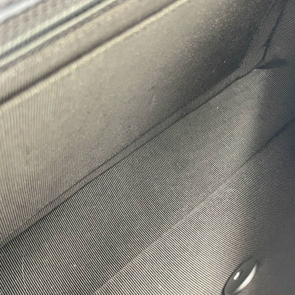 Chanel Ice Cube Chocolate Bar Medium Classic Flap Denim Green