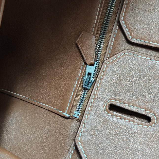 Hermes Birkin 35 Swift 37 Gold Palladium Hardware 2010