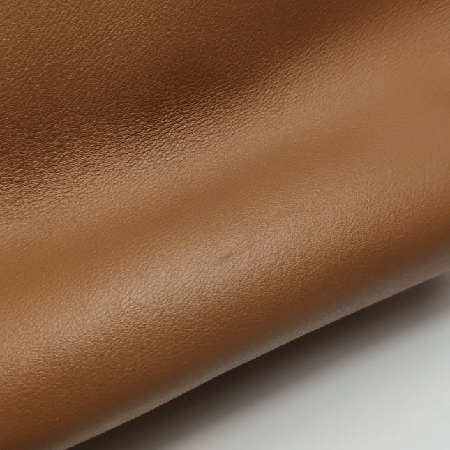 Prada Aimée Tan Brown Medium Calfskin Leather Shoulder Bag