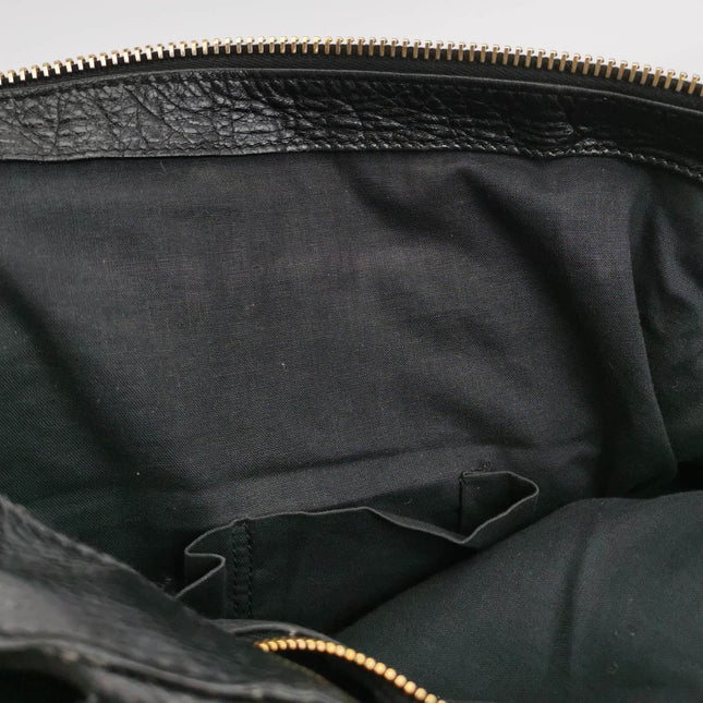 Sold Balenciaga City Bag Black with Gold-tone hardware Large Handbag