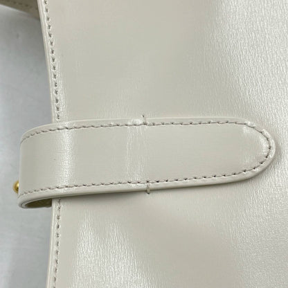 Sold Gucci Jackie 1961 Small Leather Bag with Adjustable Strap White