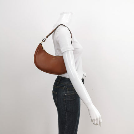 Sold Celine Ava Hobo Natural Tan Brown Leather Shoulder Bag