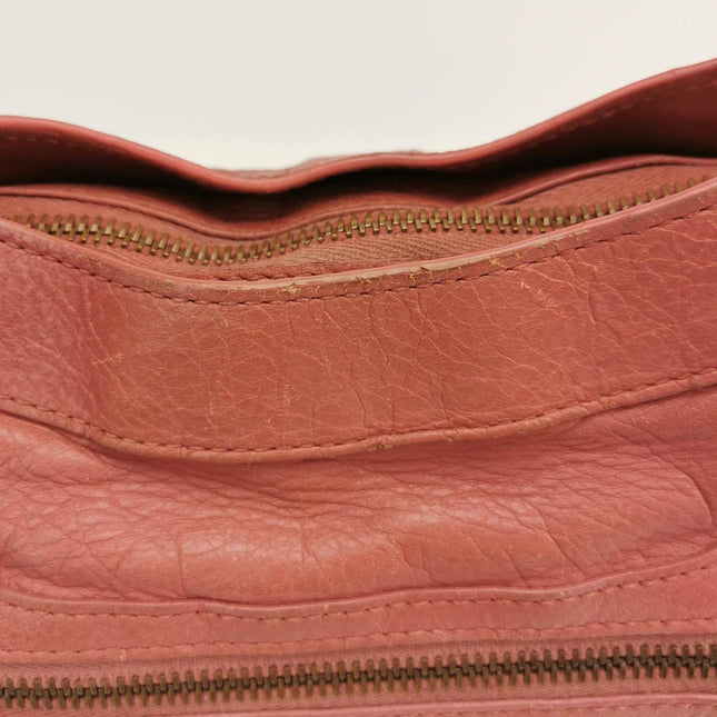 Sold Balenciaga City Bag Pink with black hardware Classic Crossbody Bag