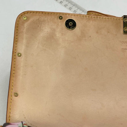 Louis Vuitton x Takashi Murakami Papillon 28 Cherry Blossom Monogram Handbag