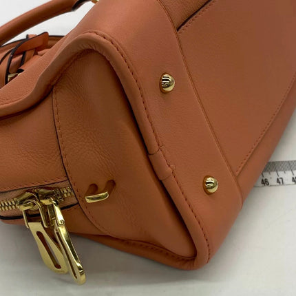 Loewe Amazona 28 in Orange Leather Goat Special Edition