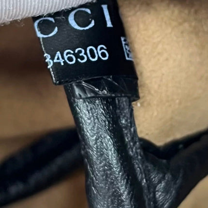 Sac porté épaule Gucci Softbit Maxi en cuir de veau noir