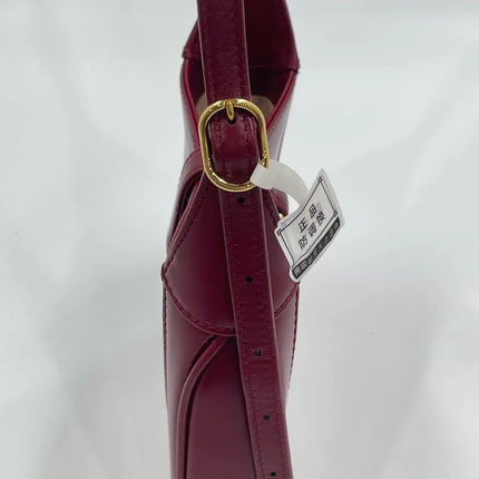 Gucci Jackie 1961 Mini Red Burgundy Leather Bag