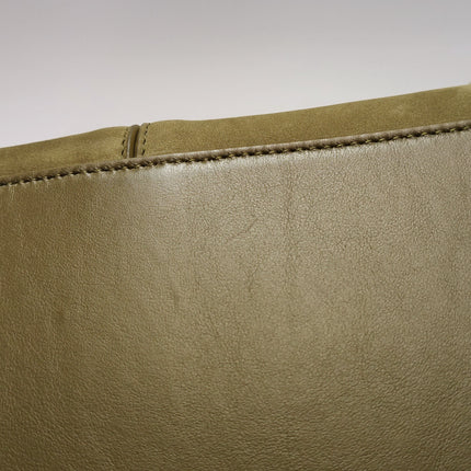 Bottega Veneta Cabat Tote Olive Green Suede Leather 38cm