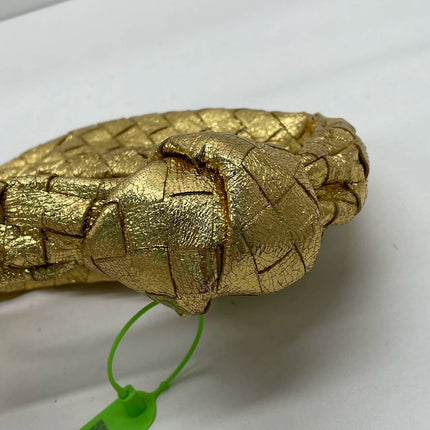 Bottega Veneta Jodie Mini Gold Leather Rare