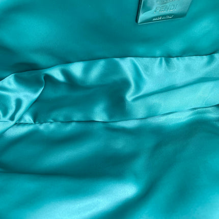 Fendi Baguette Cargo Multipocket Tiffany Blue Nylon 3-way Bag