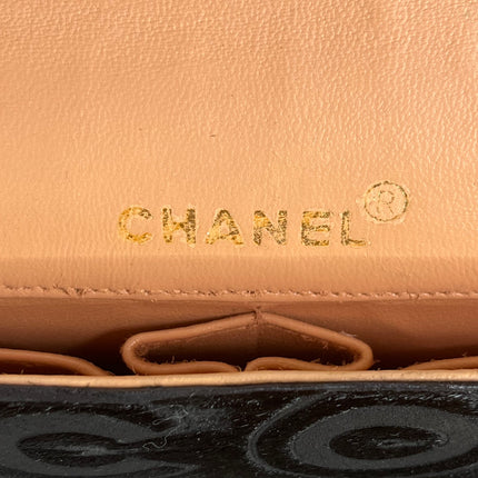 Chanel East West Rare Black Pony-hair Calfskin Leather CC Logo