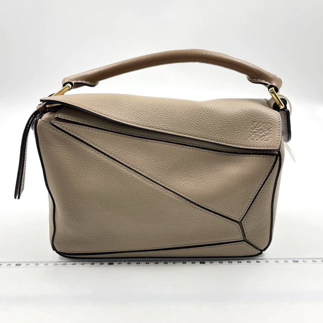 Sold Loewe Puzzle Small Sand Beige Crossbody Bag
