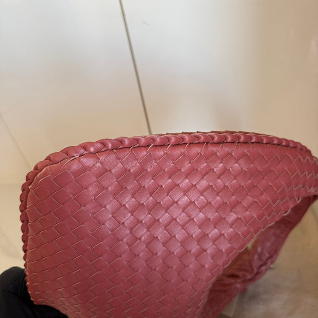 Bottega Veneta Hobo Bag leather Burgundy Medium 40cm