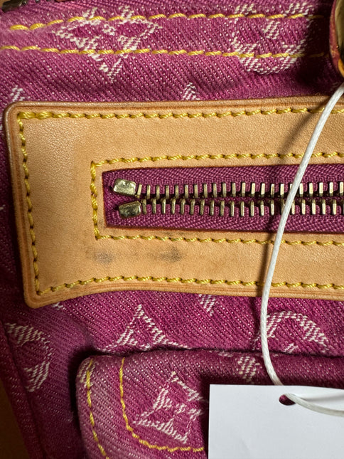 Louis Vuitton Denim Neo Speedy Boston Bag Pink