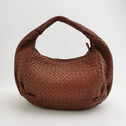 Bottega Veneta Belly Hobo Intrecciato Brick Red Medium 40cm