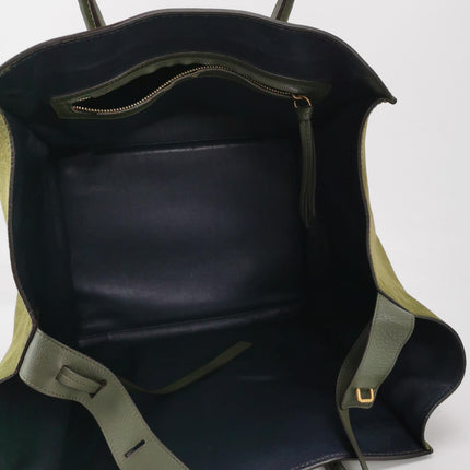 Celine Green Phantom Mini Green Suede Leather 30cm