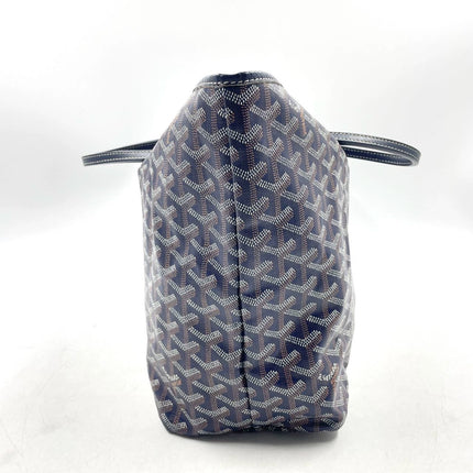 Sold Goyard Saint Louis PM Tote Medium Navy
