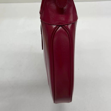 Gucci Jackie 1961 Red Burgundy Leather Bag Small Shoulder Bag