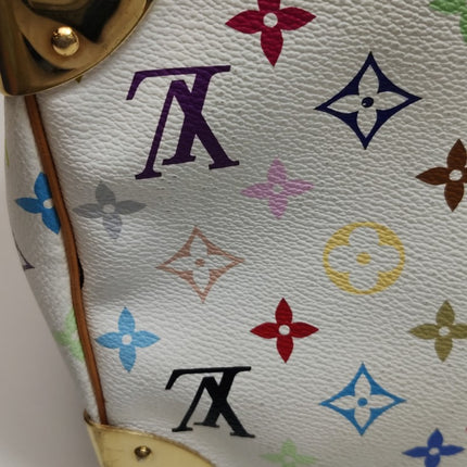 Louis Vuitton x Takashi Murakami Speedy 30 Lock White Multicolor