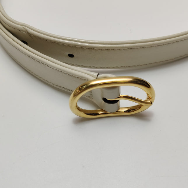 Gucci Jackie 1961 Small Leather Bag White with Strap