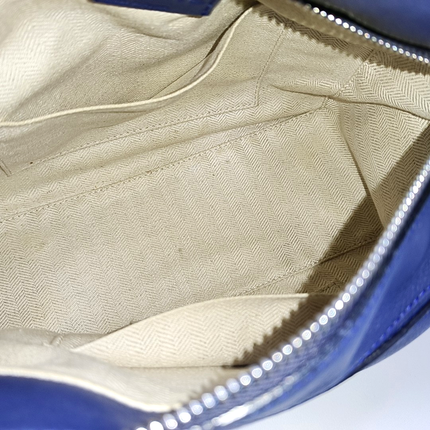 Loewe Puzzle Small Navy Calfskin leather bag