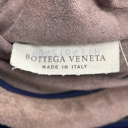 Bottega Veneta Hobo Bag Lambskin leather Navy Medium 47cm