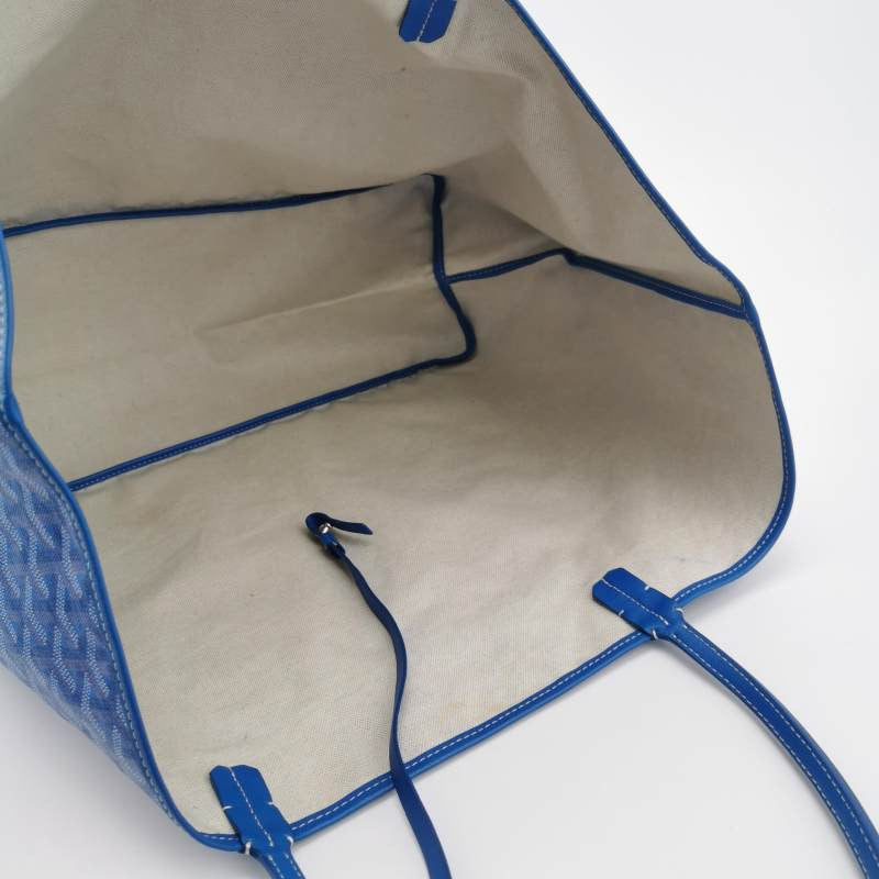 Goyard Saint Louis GM Tote Large Blue 2015