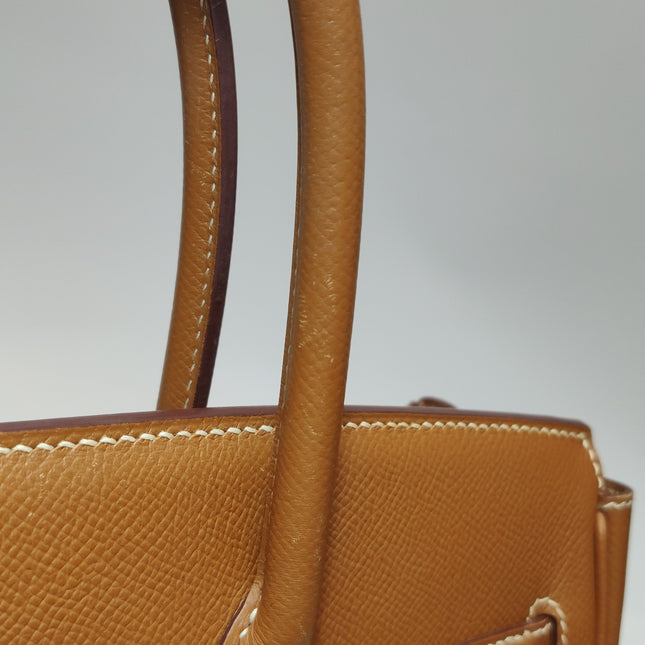 Hermes Birkin 30 Epsom Leather 37 Gold Gold Hardware 2009