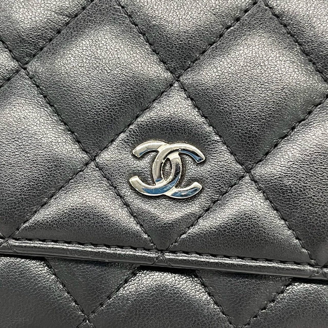 Sold Chanel Wallet On Chains WOC Timeless/ Classic Black