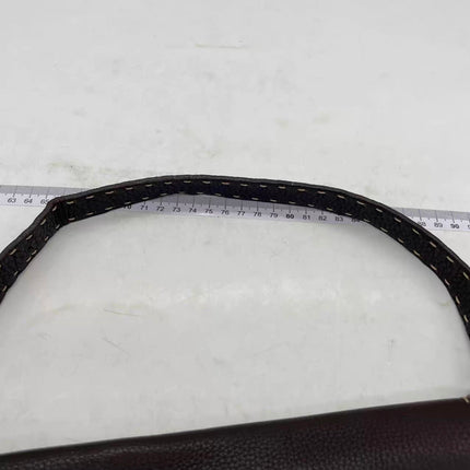 Fendi Baguette Selleria Calfskin Leather Brown Shoulder Bag