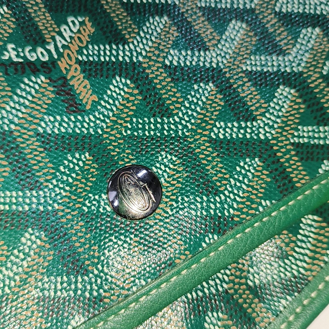 Goyard Plumet Green Mini Crossbody Bag