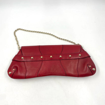 Gucci Horsebit 1955 Large Red Leather Shoulder Bag