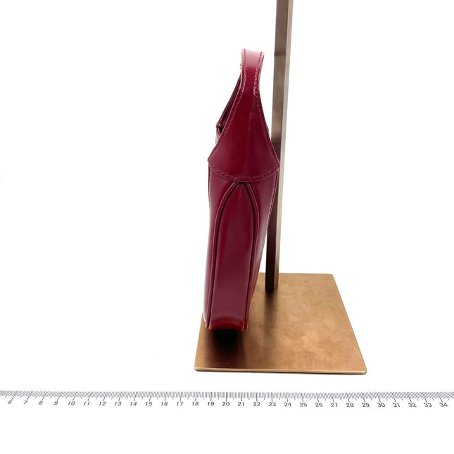 Gucci Jackie 1961 Mini Red Burgundy Leather Bag